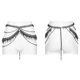 Cameo Punk Chain Spiked Harness