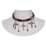 Nachtmare Gothic Lace Necklace