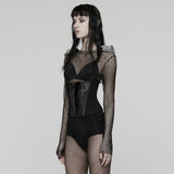 Shroud Cyberpunk Neon Waist Corset Co