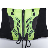 Shroud Cyberpunk Neon Waist Corset Co