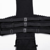 Anchorite Gothic Cross Studded Top