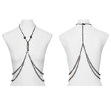 Arcana Punk Lace Chain Harness
