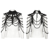 Callous Gothic Beaded Pearl Harness