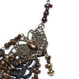 Barnabas Steampunk Lace Beaded Necklace