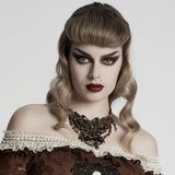 Barnabas Steampunk Lace Beaded Necklace