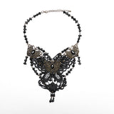 Barnabas Steampunk Lace Beaded Necklace