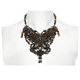 Barnabas Steampunk Lace Beaded Necklace