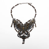 Barnabas Steampunk Lace Beaded Necklace