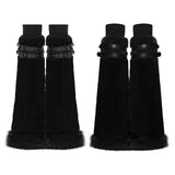 Keres Punk Fur Buckle Leg Warmers