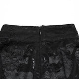 Ireful Gothic Lace Mesh Shirt