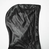 Xenith Punk Distressed Buckle Hooded Top