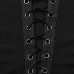 Grimalkin Cold Shoulder Sleeve Top - PunkRave