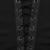 Grimalkin Cold Shoulder Sleeve Top - PunkRave