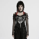 Witchfire Punk Mesh Graphic Shirt