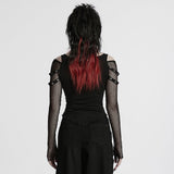 Witchfire Punk Mesh Graphic Shirt