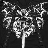 Witchfire Punk Mesh Graphic Shirt