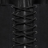 Benedict Steampunk Cyber Zipped Top