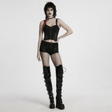 Benedict Steampunk Cyber Zipped Top