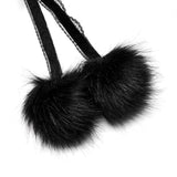 Bloodroot Gothic Faux Fur Cloak