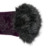 Vortex Victorian Velvet Faux Fur Jacket