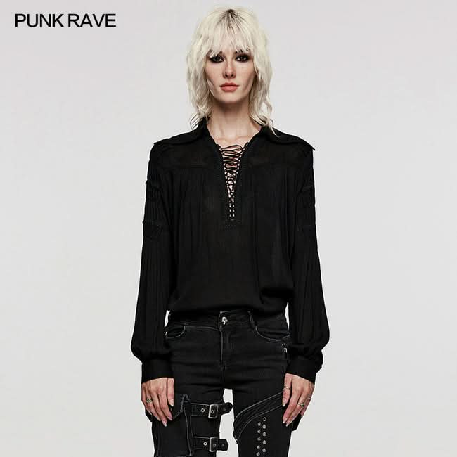 Angels Lie Dress Shirt - PunkRave