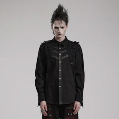 Corpse Paint Dress Shirt - PunkRave