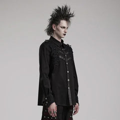 Corpse Paint Dress Shirt - PunkRave