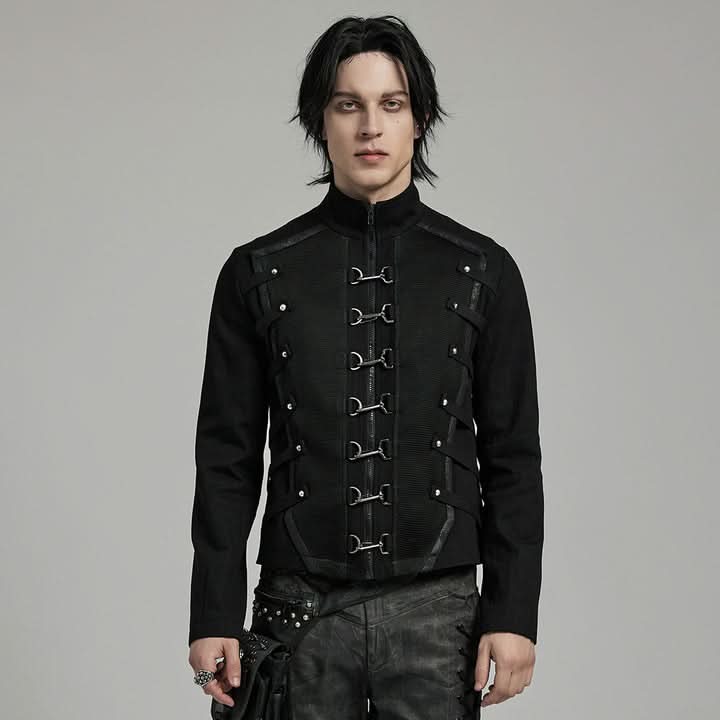 Doomsday Blue Military Jacket - PunkRave