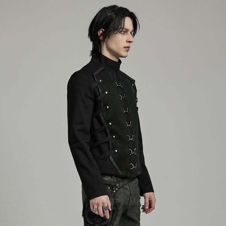 Doomsday Blue Military Jacket - PunkRave