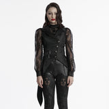 Echidna Gothic Lace Jacquard Vest