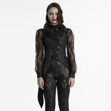Echidna Gothic Lace Jacquard Vest