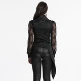 Echidna Gothic Lace Jacquard Vest
