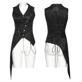 Echidna Gothic Lace Jacquard Vest