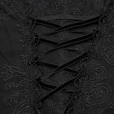 Malache Victorian Gothic Lace Ruffle Blouse
