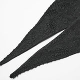 Gothic Faux Fur Collar Buckle Detail Waistcoat Vest
