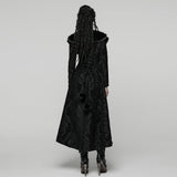 Evermore Gothic Faux Fur Long Coat