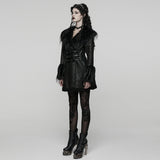 Ammit Gothic Faux Fur Fur Coat