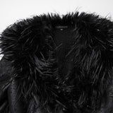 Ammit Gothic Faux Fur Fur Coat