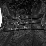 Ammit Gothic Faux Fur Fur Coat