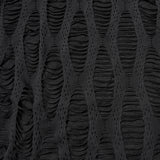 Cipher Punk Lace Distressed Shawl Top