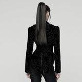 Altarpiece Victorian Lace Velvet Jacket