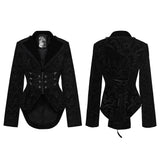 Altarpiece Victorian Lace Velvet Jacket