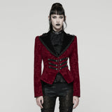 Belphegor Steampunk Lace Velvet Jacket