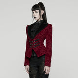 Altarpiece Victorian Lace Velvet Jacket