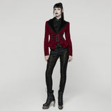 Altarpiece Victorian Lace Velvet Jacket