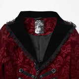 Altarpiece Victorian Lace Velvet Jacket