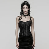 Cornelius Gothic Jacquard Corset