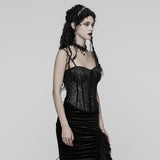 Cornelius Gothic Jacquard Corset