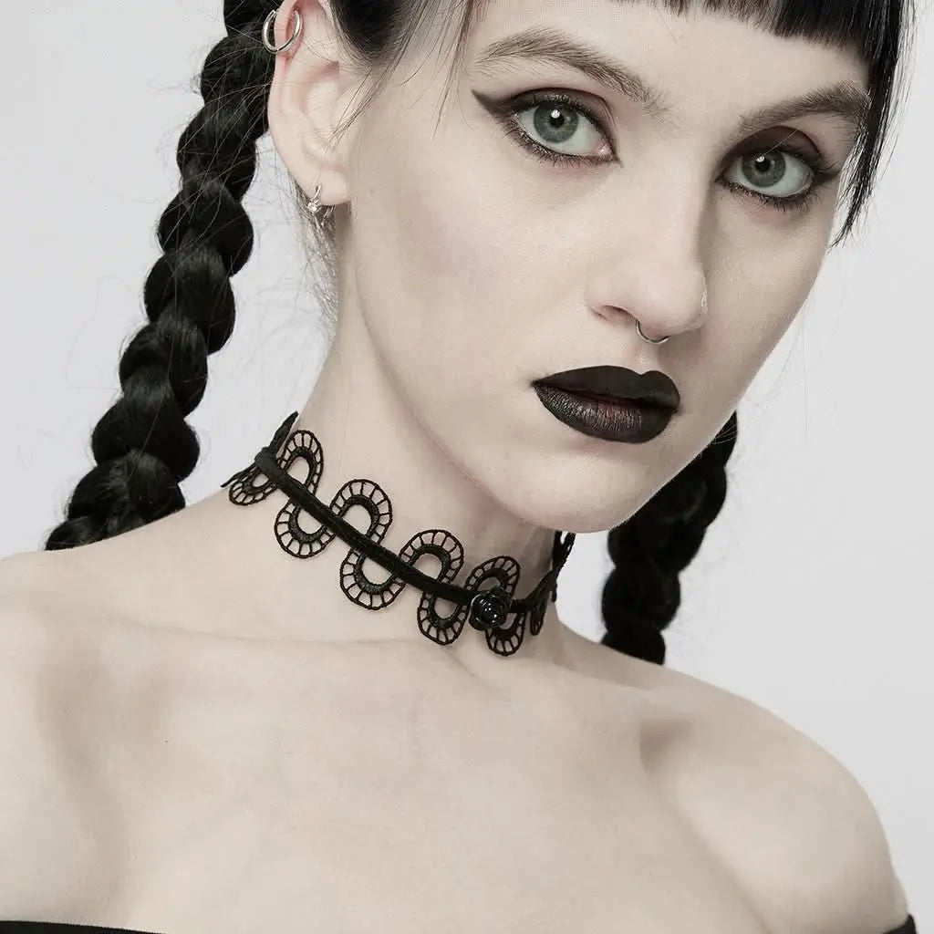 Wiccan Ritual Snake Choker - PunkRave