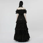 Wight Maxi Dress - PunkRave